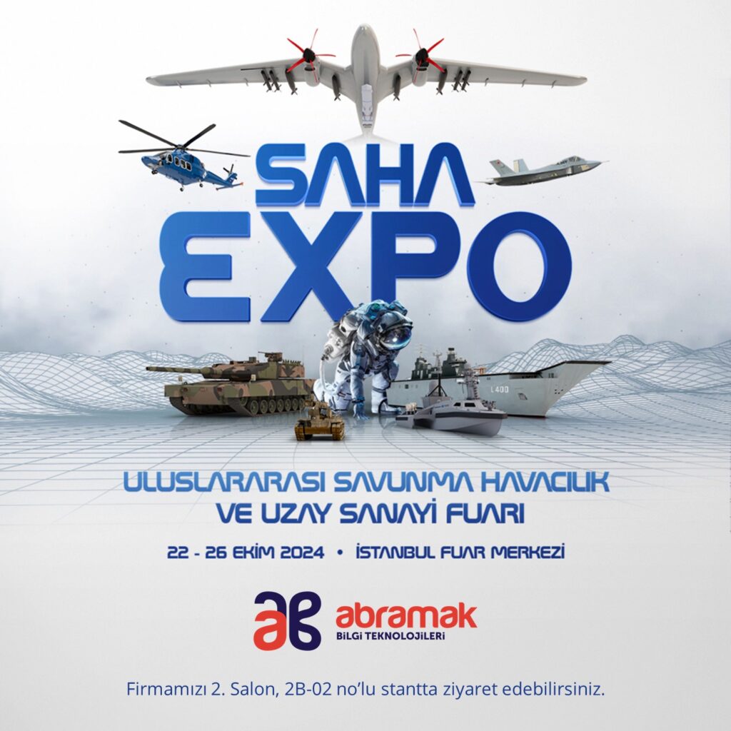 Saha Expo 2024 Fuarındayız! (Abramak Bilgi Teknolojileri)